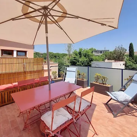 דירה Caracalla Charming Terrace Loft